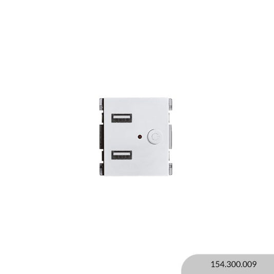 TOMA CARGADOR 2 USB 5V 2.1A  (A)